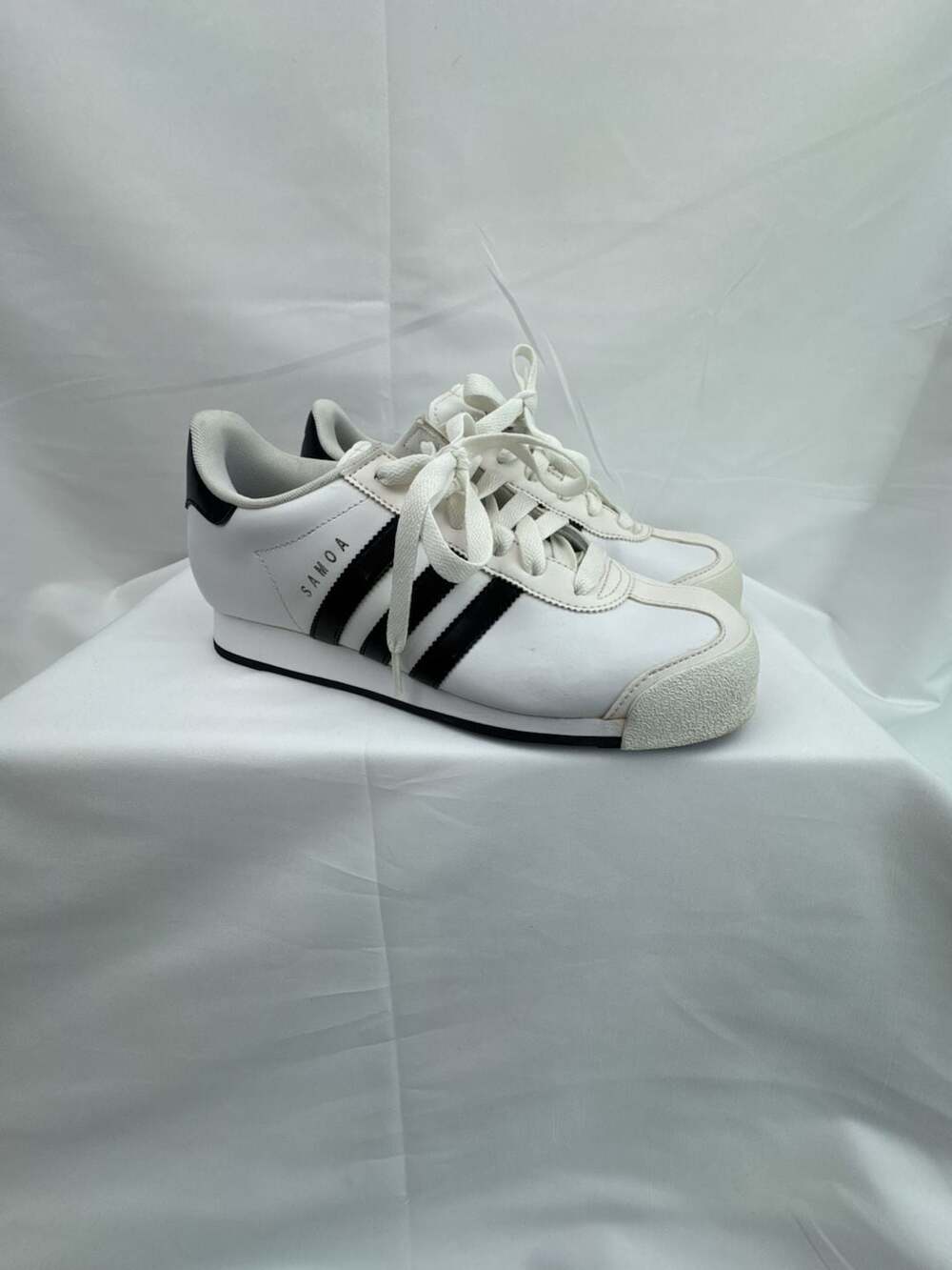 adidas Samoa Leather Sneakers White Black G23426 women’s size 8